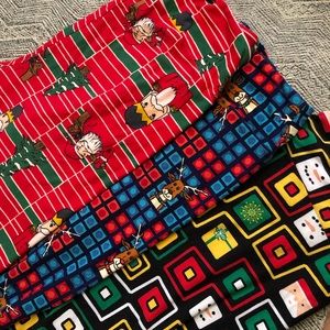 NWOT LuLaRoe Holiday Leggings Bundle